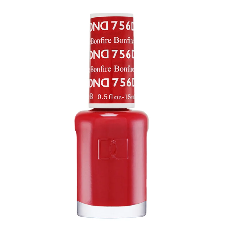 nail polish fast lathe-DND Nail Lacquer - 756 Bonfire