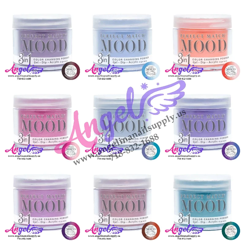 nail polish old trunk-Lechat Mood Powder Full Set 72 Colors