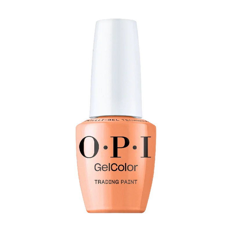 nail polish foamy soap-OPI Gel Color GCT D54 Trading Paint