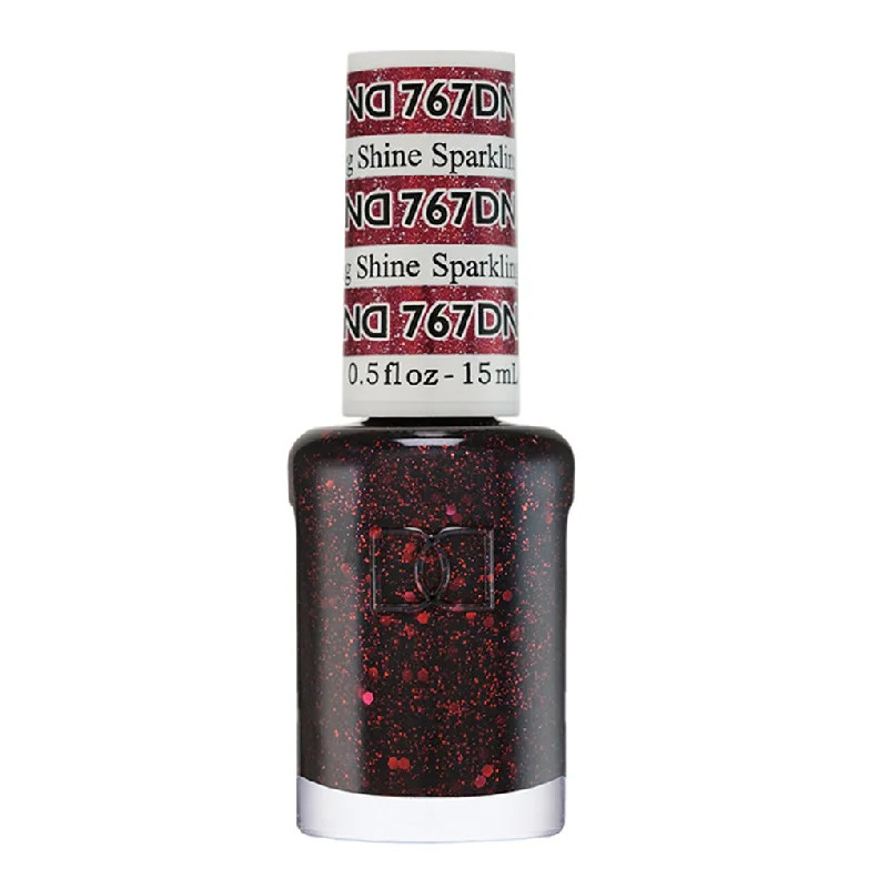 nail polish dark shade-DND Nail Lacquer - 767 Sparkling Shine