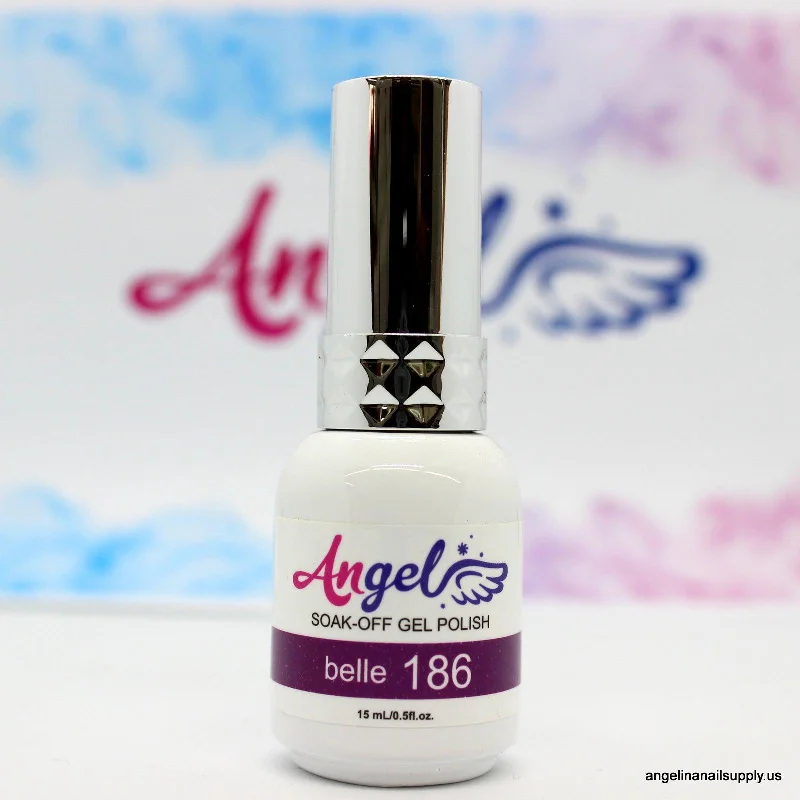 nail polish detailed blueprint-Angel Holo & Platinum 186 belle