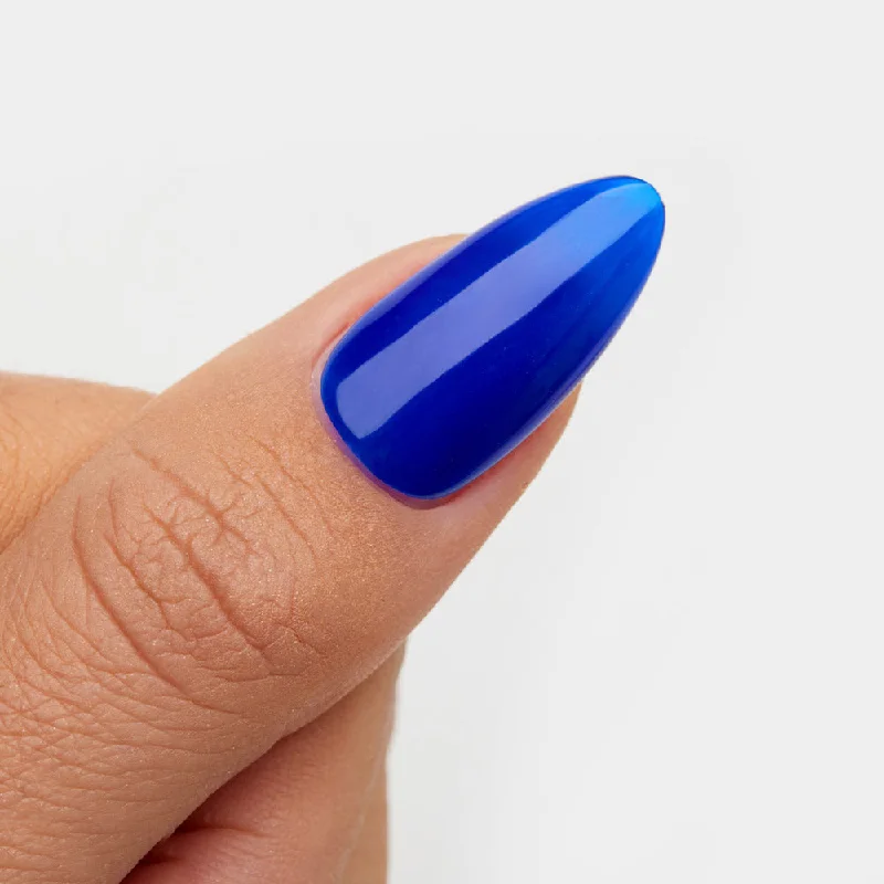 nail polish steady stream-Cobalt