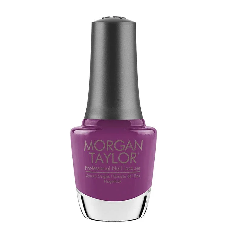 nail polish soft echo-Morgan Taylor 527 - Very Berry Clean - Nail Lacquer 0.5oz