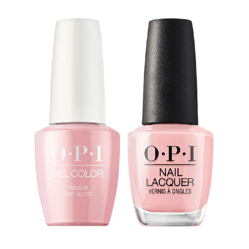 nail polish peaked ridge-OPI Gel Nail Polish Duo - L18 Tagus in That Selfie!