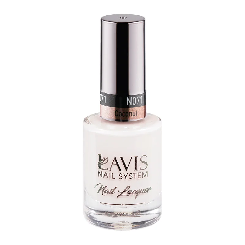 nail polish fierce storm-LAVIS Nail Lacquer - 071 Coconut