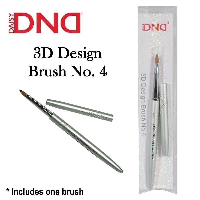 DND Brush, Nail 3D Design Brush No. 4