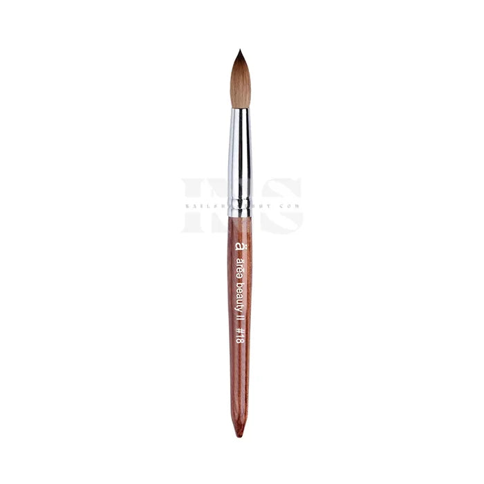 AREE Beauty 100% - Kolinsky Brush Dark Wood #18 (Buy5get1)