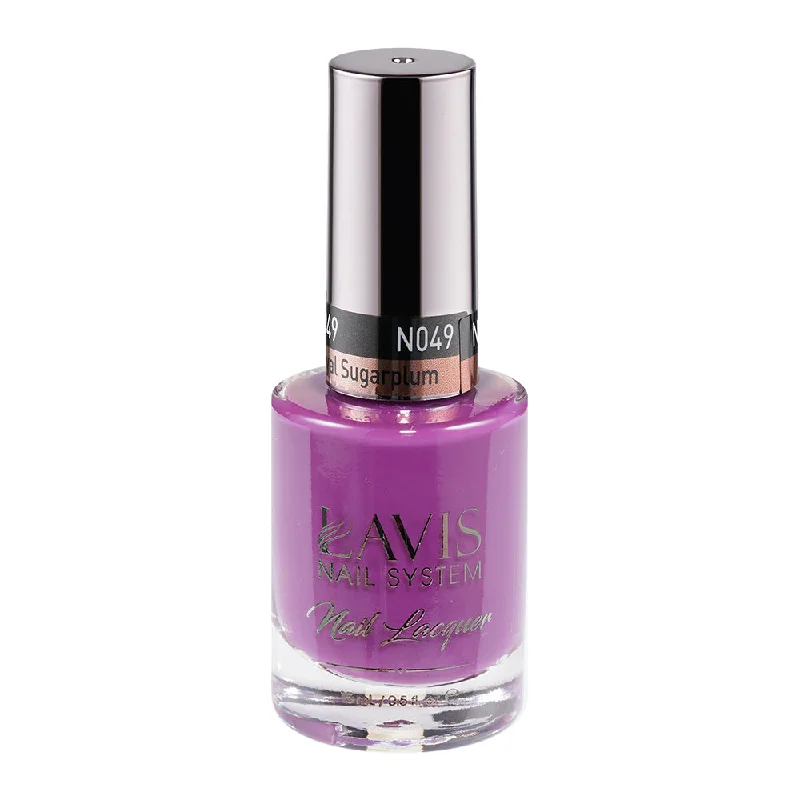 nail polish long balcony-LAVIS Nail Lacquer - 049 Royal Sugarplum