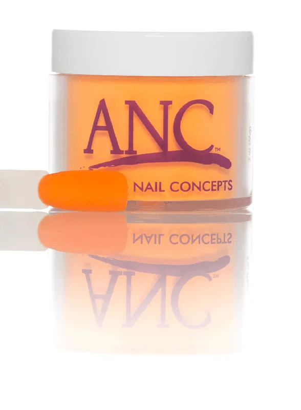 nail polish glowing flame-ANC Dip Powder 148 NEON LIGHT ORANGE