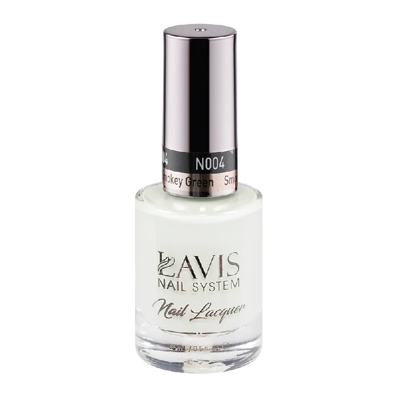 nail polish big gust-LAVIS Nail Lacquer - 004 Smokey Green