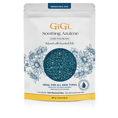 nail polish flat rooftop-GiGi Soothing Azulene Hard Wax Beads (32 oz)