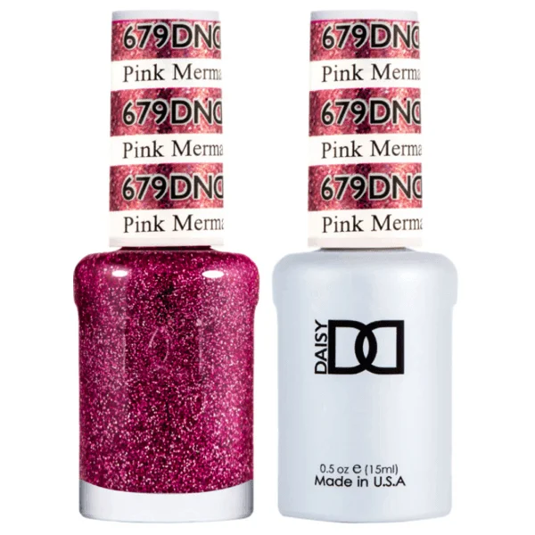 nail polish deep tub-Dnd Gel 679 Pink Mermaid