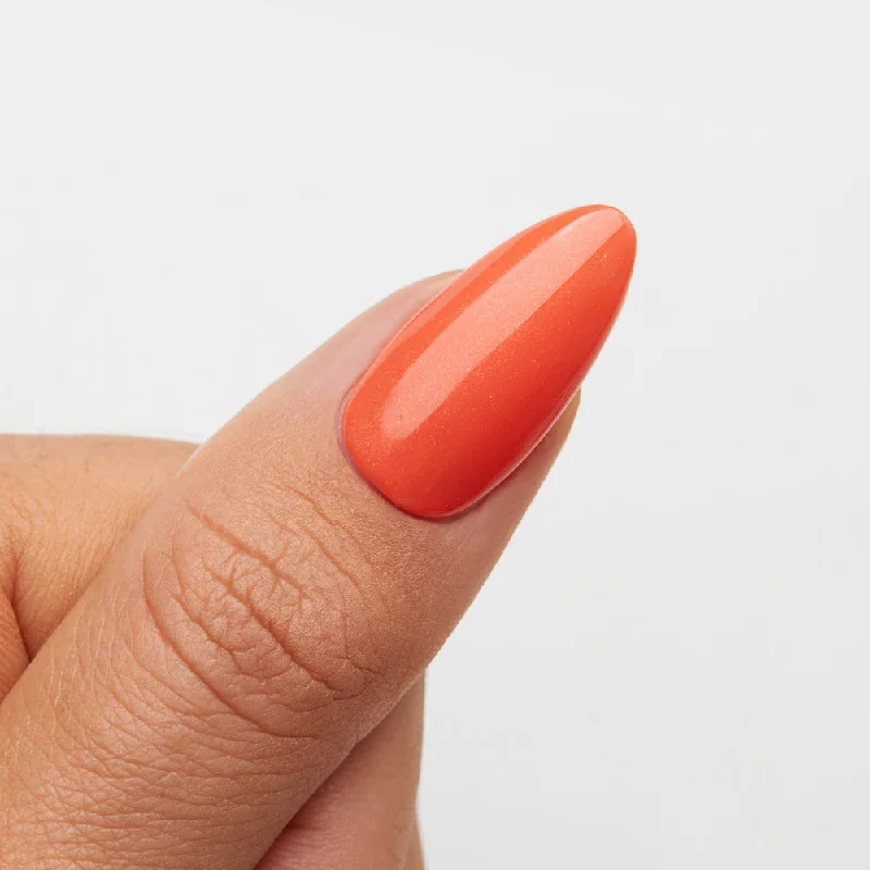 nail polish long trough-Papaya