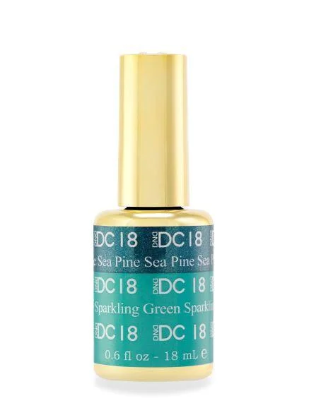 nail polish warm hearth-DC Mood Change 18 SEA PINE SPARKLING GREEN