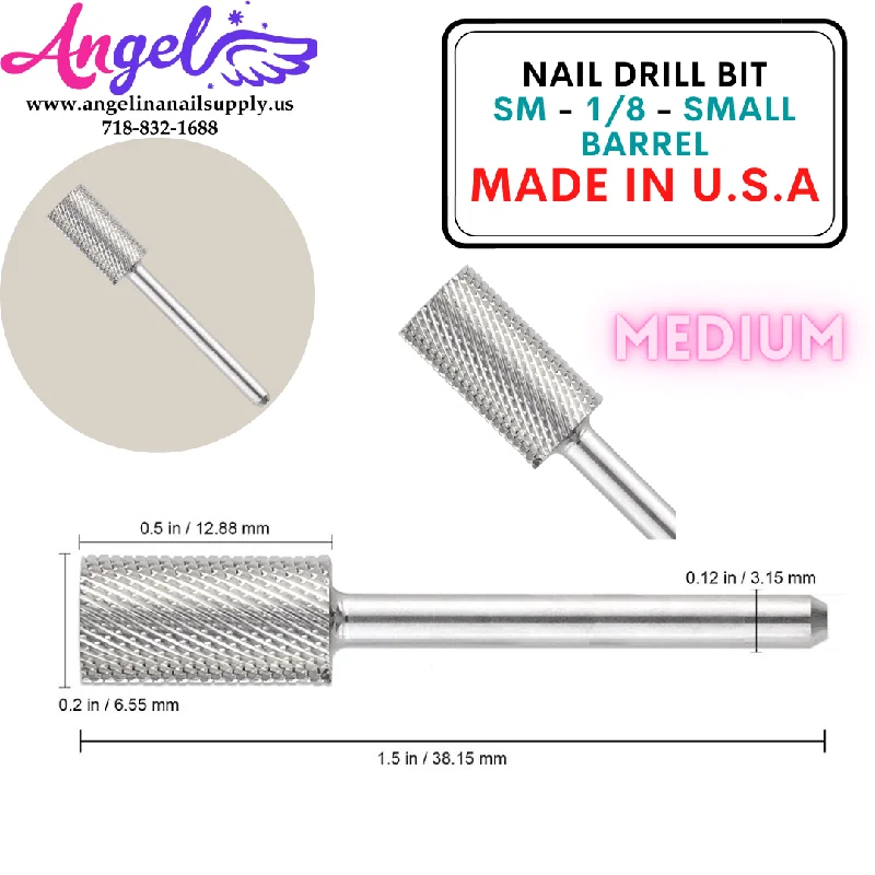 nail polish twinkling star-Nail Drill Bit - SM - 1/8 - Small Barrel