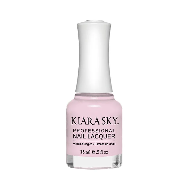 nail polish rough sand-Kiara Sky Nail Lacquer - 510 Rural St Pink