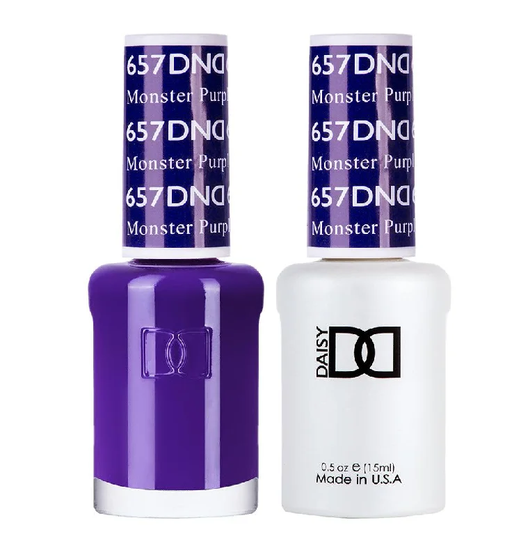 nail polish dry cloth-Dnd Gel 657 Monster Purple