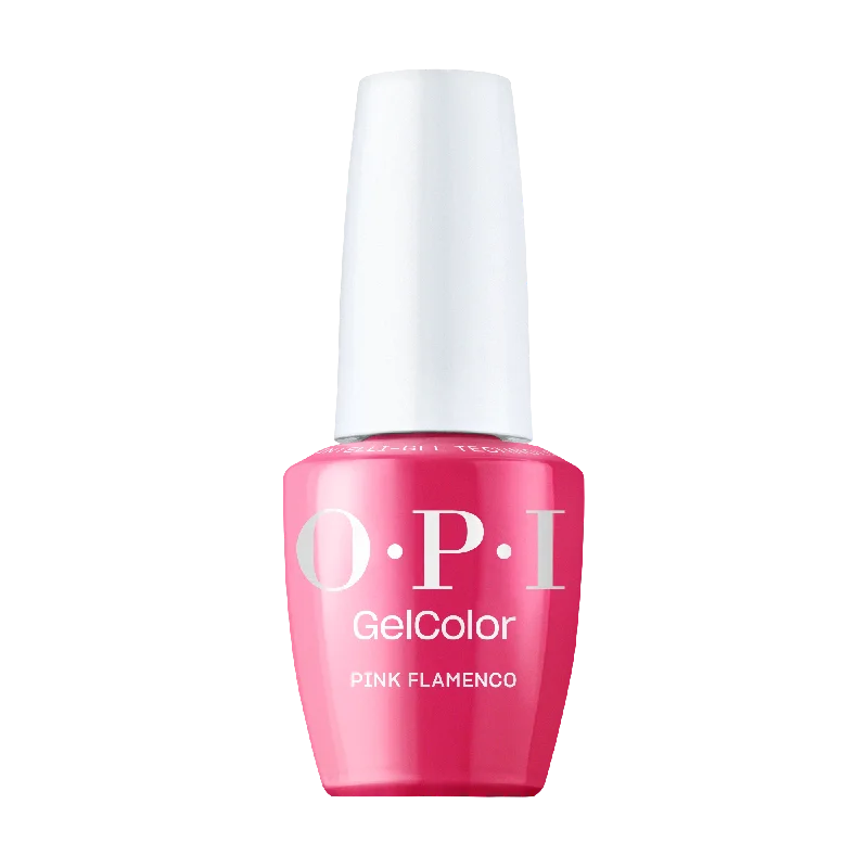 nail polish wet sponge-OPI Gel Color GCT E44 Pink Flamenco