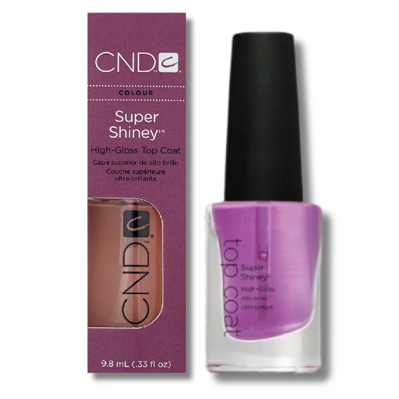 nail polish grand tower-CND Super Shiney Top Coat (0.33 oz)