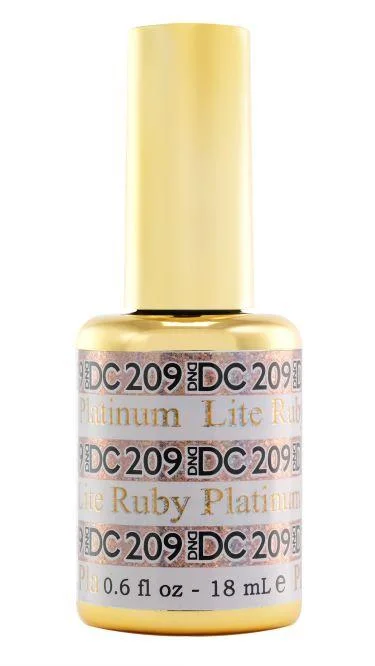 nail polish steady pump-DC Platinum 209 LITE RUBY