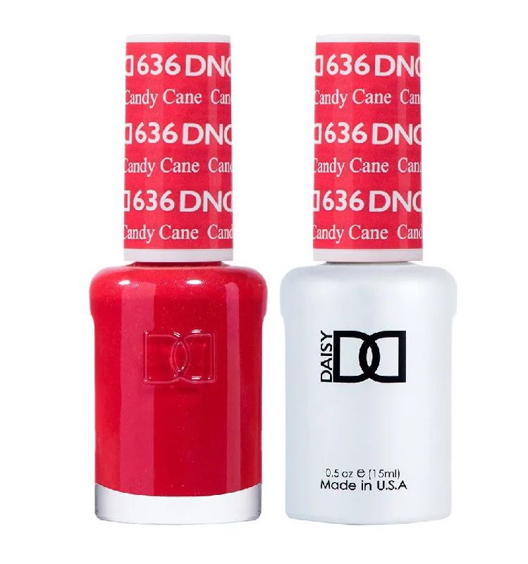 nail polish bright buff-Dnd Gel 636 Candy Cane