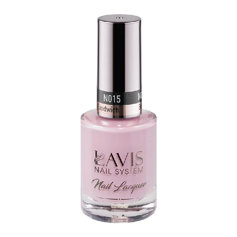 nail polish fierce storm-LAVIS Nail Lacquer - 015 Bologna Sandwich