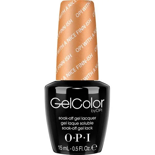 nail polish glowing lantern-Gel Color - N41 Opi With A Nice Finn-Ish