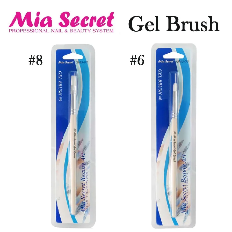 Mia Secret Beauty Secret Gel Brushes - Sizes #6 and #8