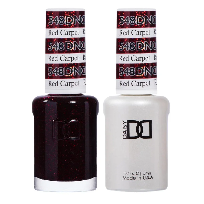 nail polish short stump-Dnd Gel 548 Red Carpet