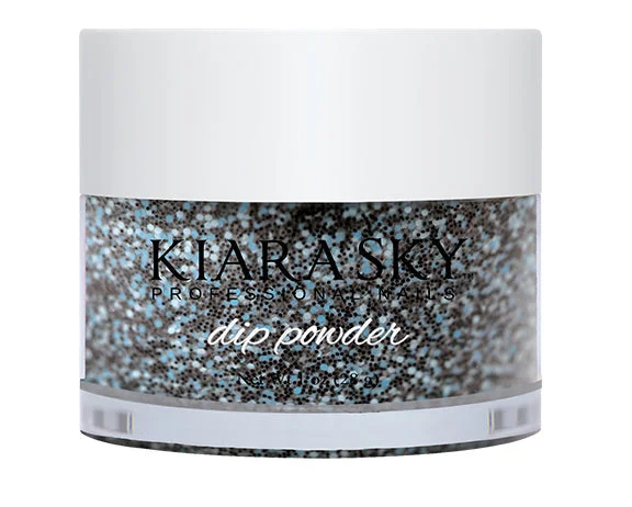 nail repair with snowy day treat fans-Kiara Sky Dip Powder - D458 VANDALISM 1OZ