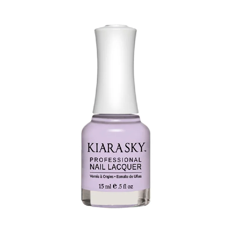 nail polish blue sky-Kiara Sky Nail Lacquer - 539 Lilac Pollie