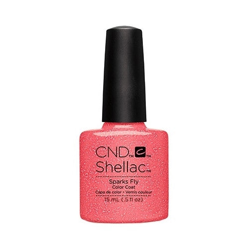 nail repair with calendula extract-CND SHELLAC JUMBO Sparks Fly 15ML