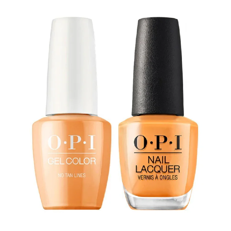 nail polish long trough-OPI Gel Nail Polish Duo - F90 No Tan Lines