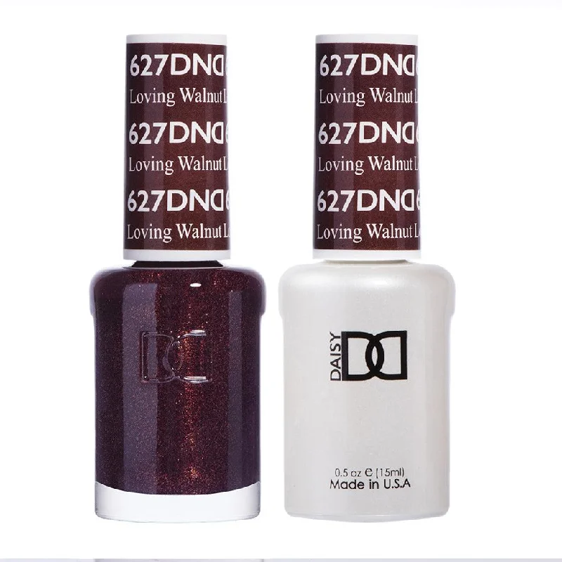 nail polish tiny nut-Dnd Gel 627 Loving Walnut