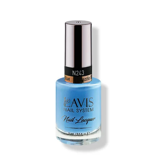 nail polish firm truss-LAVIS Nail Lacquer - 243 (Ver 2) Dazzle Blue