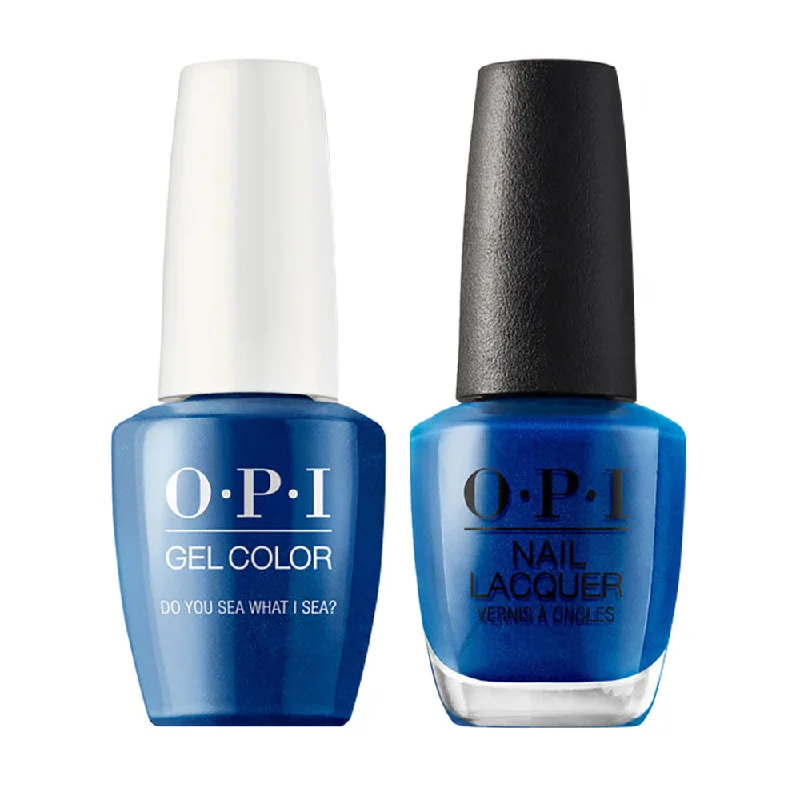 nail polish high rafter-OPI Gel Nail Polish Duo - F84 Do You Sea What I Sea?