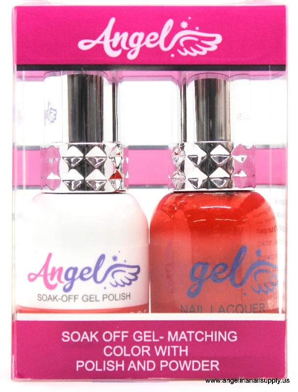 nail polish fine file-Angel Gel Duo G095 CAJUN SHRIMP