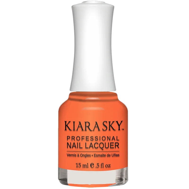 nail polish thick fog-TWIZZLY TANGERINE