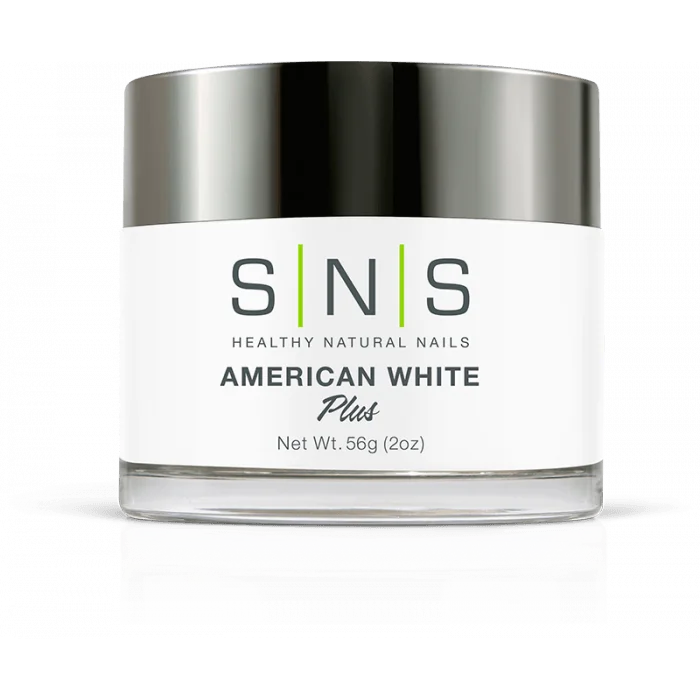 nail polish simple cup-SNS Dip Powder American White