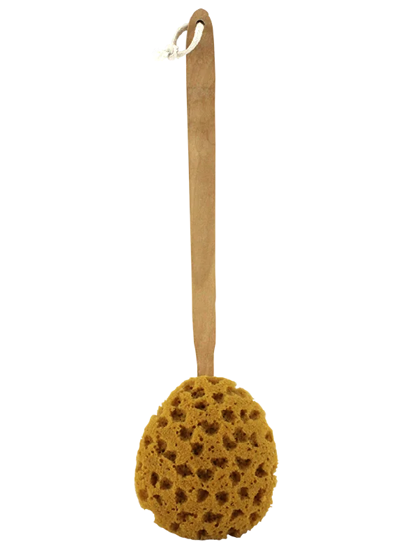 Faux Sea Sponge on Wooden Handle