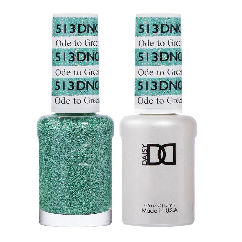 nail polish bright lantern-Dnd Gel 513 Ode To Green