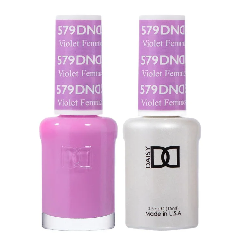 nail polish deep basement-Dnd Gel 579 Violet Femmes