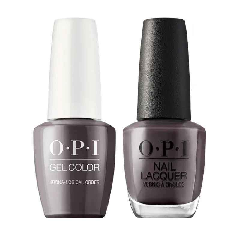 nail polish small twig-OPI Gel Nail Polish Duo - I55 Krona-logical Order