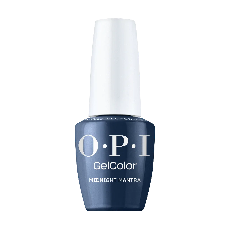 nail polish wide tub-OPI Gel Color GCT F009 Midnight Mantra