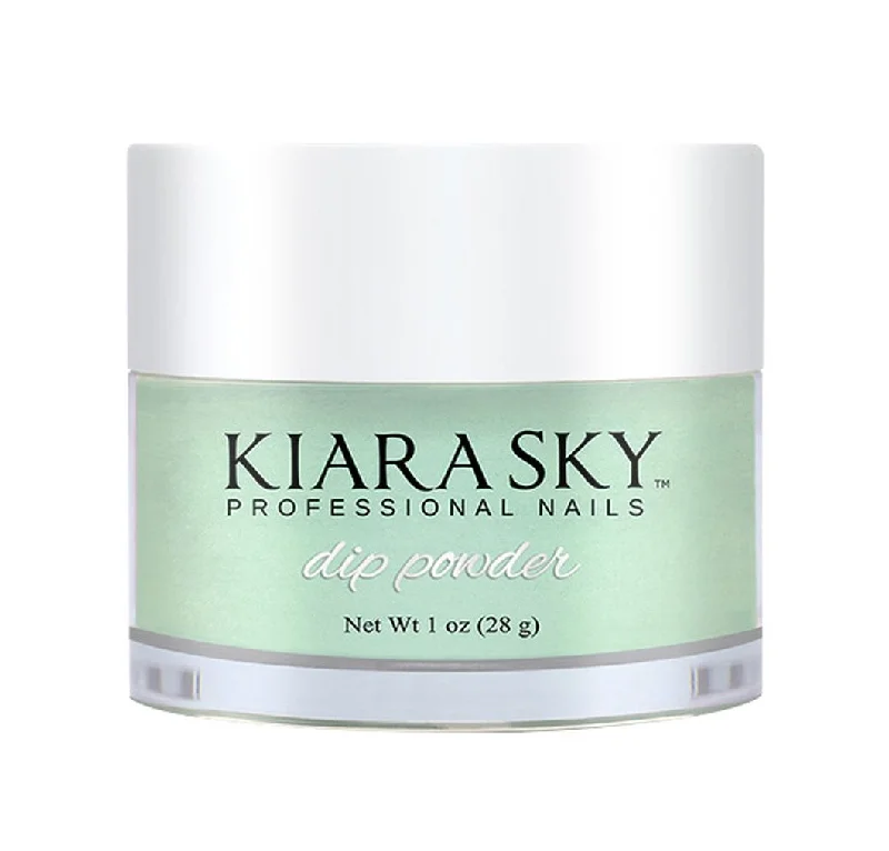 nail repair with vitamin A oil-Kiara Sky Dip Powder - D413 HIGH MINTENANCE 1OZ