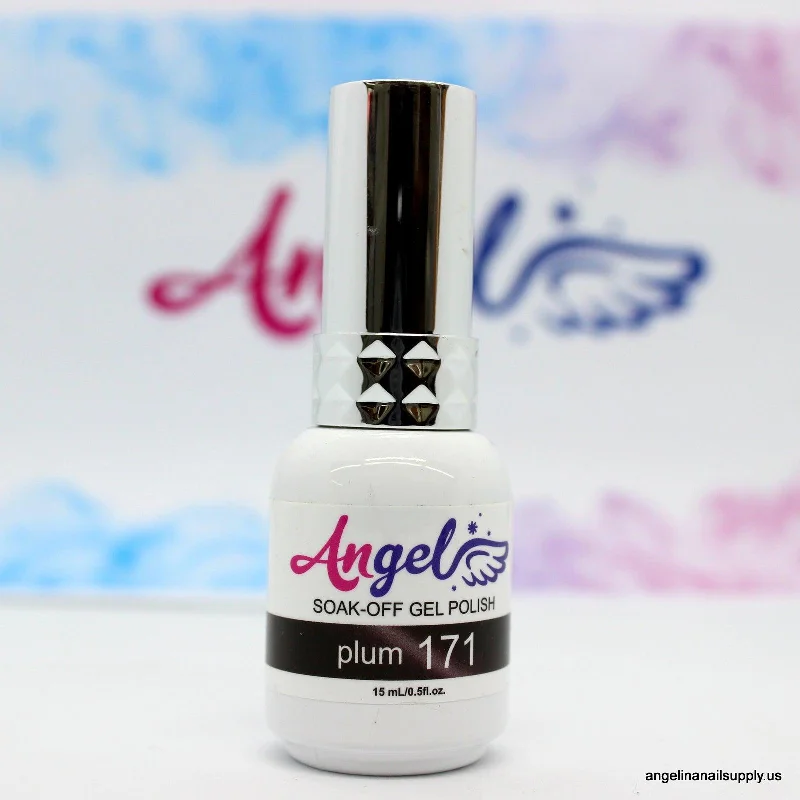 nail polish flat rooftop-Angel Gel Cateyes 171 Plum