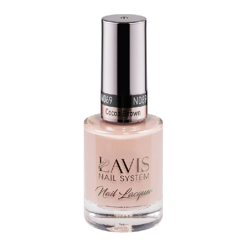 nail polish thick board-LAVIS Nail Lacquer - 069 Cocoa Brown