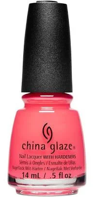 nail polish big window-China Glaze Nail Lacquer - Sun-Set The Mood (Hot Coral Crème) 0.5 oz - #80012