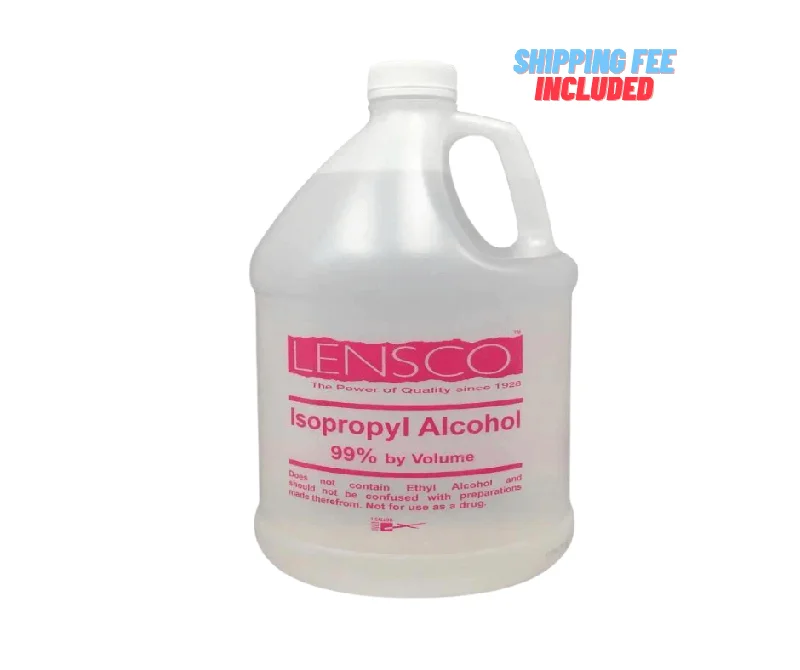 nail polish wet mop-Lensco Alcohol 99% (gallon)