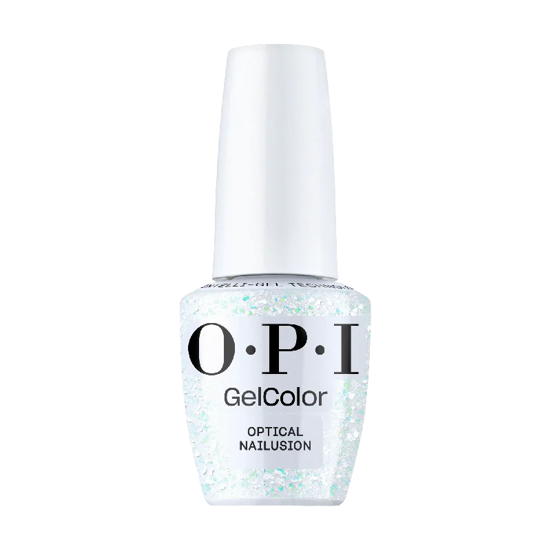 nail polish tall pitcher-OPI Gel Color GCT E01 Optical Nailusion